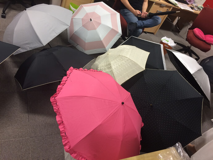 いろいろな日傘を試しましたが、美白を手に入れる日傘に必要な9つの条件を満たす日傘はありませんでした